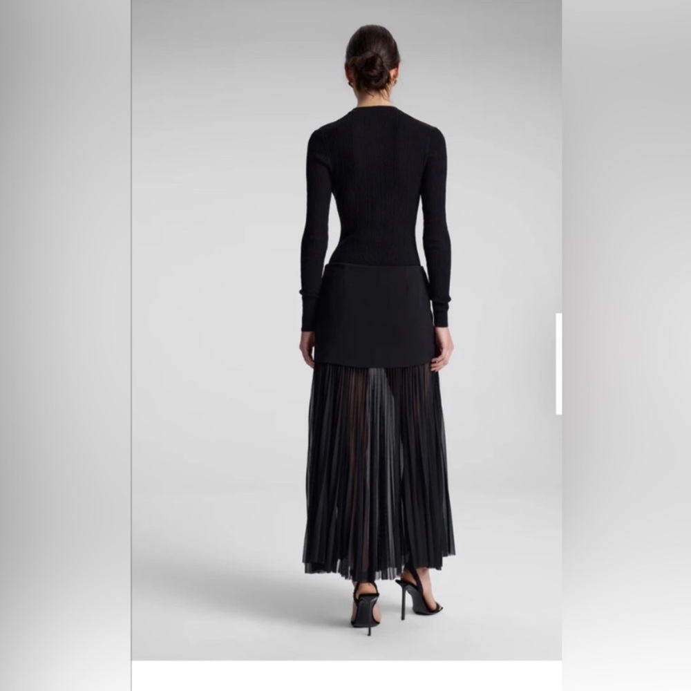 A.L.C Willa Pleated Maxi Skirt $495 - Picture 10 of 11